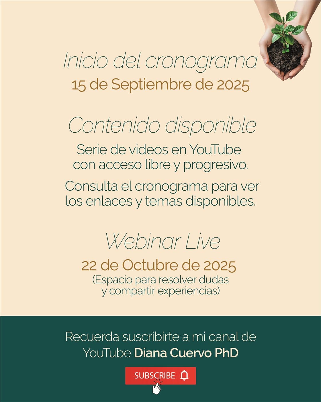 Invitacion a clase en vivo