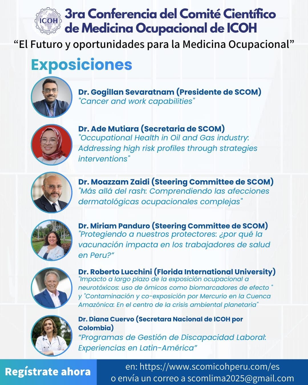 Conferencia ICOH - flyer