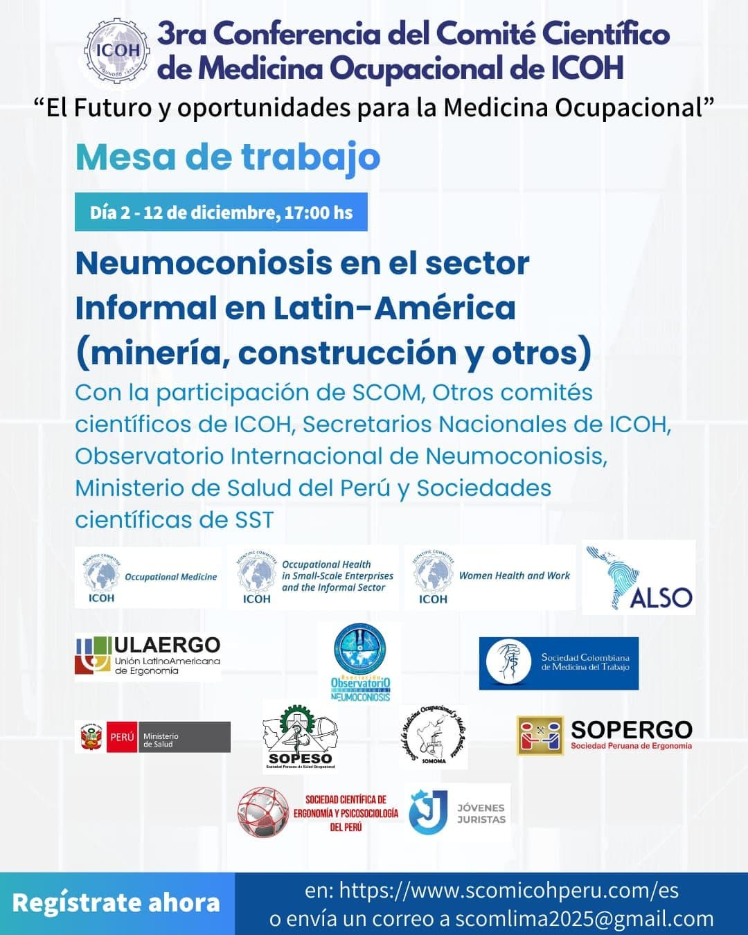 Conferencia ICOH - salud ocupacional