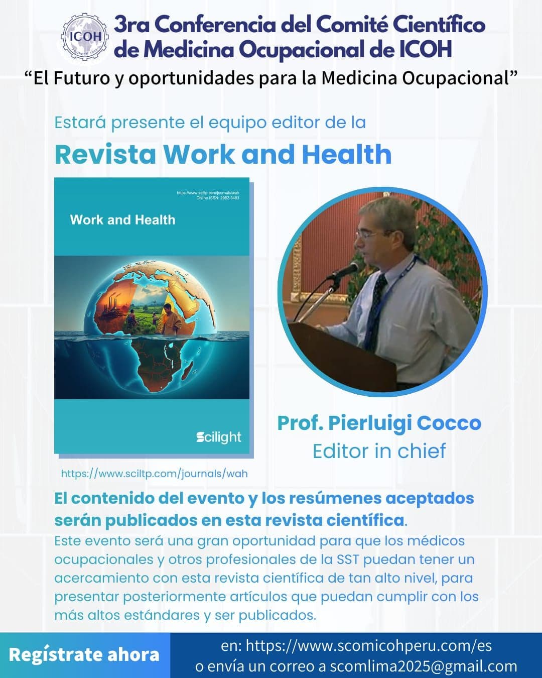 Conferencia ICOH - entrevista