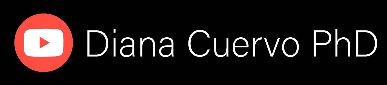 Banner Diana Cuervo PhD YouTube